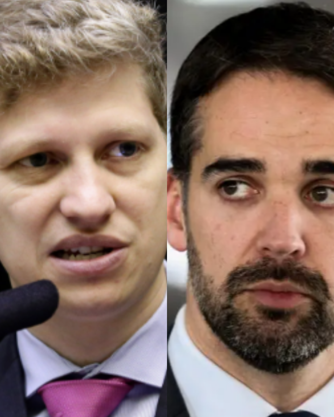 Eduardo Leite e Marcel Van Hattem aparecem na frente na disputa ao Senado pelo RS em 2026