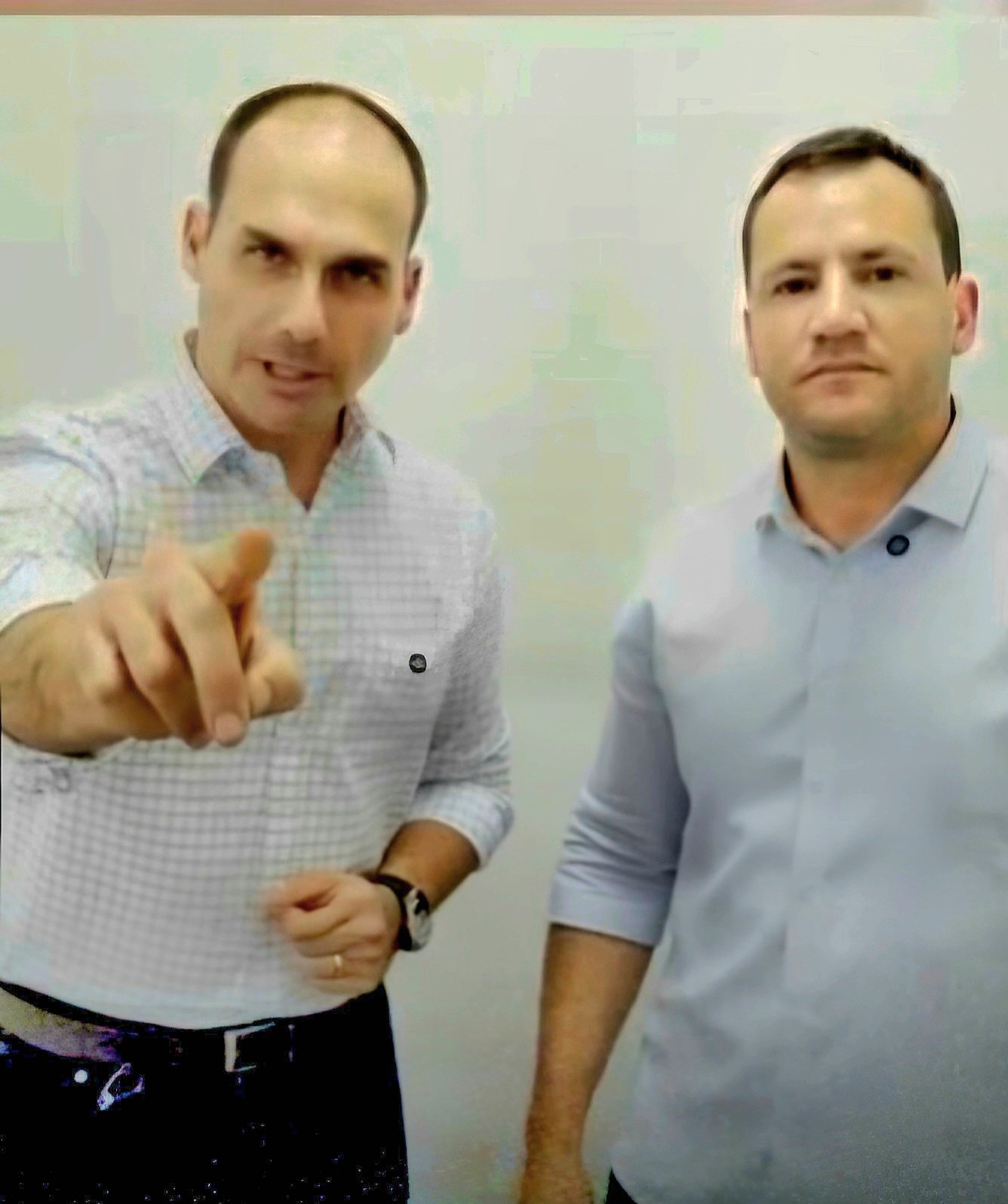 Deputado Capitão Martim recebe apoio de Eduardo Bolsonaro 