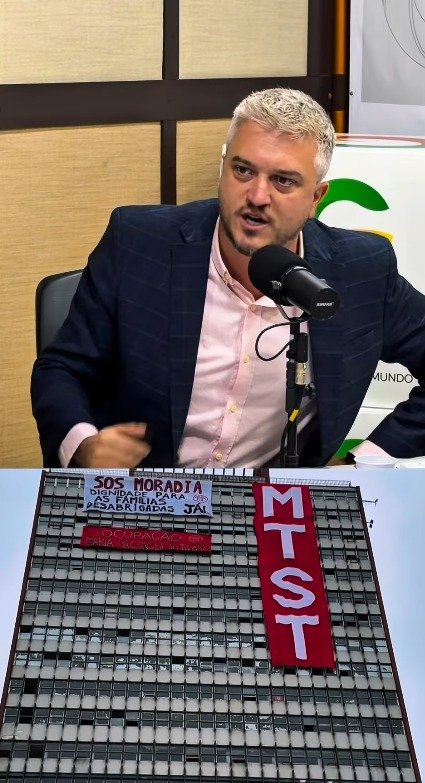 Ramiro Rosário critica invasão e acusa esquerda de “hipocrisia na luta por moradia”