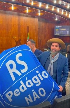 Gaúcho da Geral retoma combate aos pedágios no Estado
